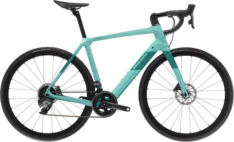 Bianchi Infinito CV Rival eTap AXS 12sp Road Bike in Celeste