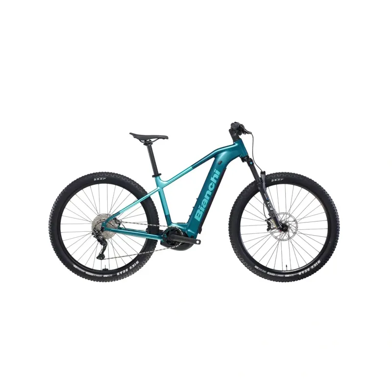Bianchi T-Tronik X 9.2 E-MTB in Dark Celeste Metallic/Celeste Metallic