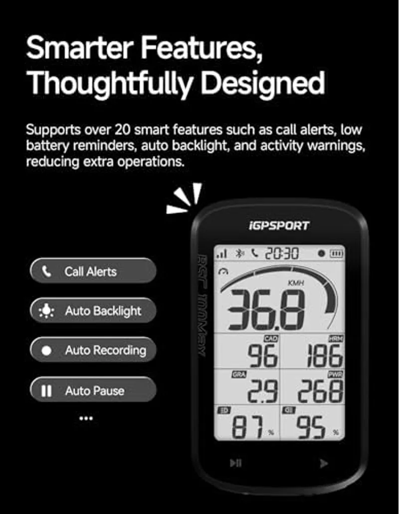 iGPSPORT BSC100s GPS Bike Computer 3 inch Screen-3