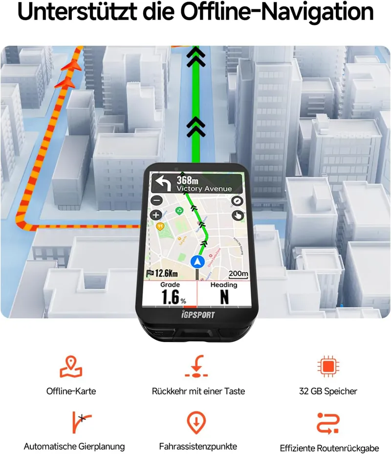 iGPSPORT iGS800 Bicycle GPS Computer 3.5 inch Touchscreen-2