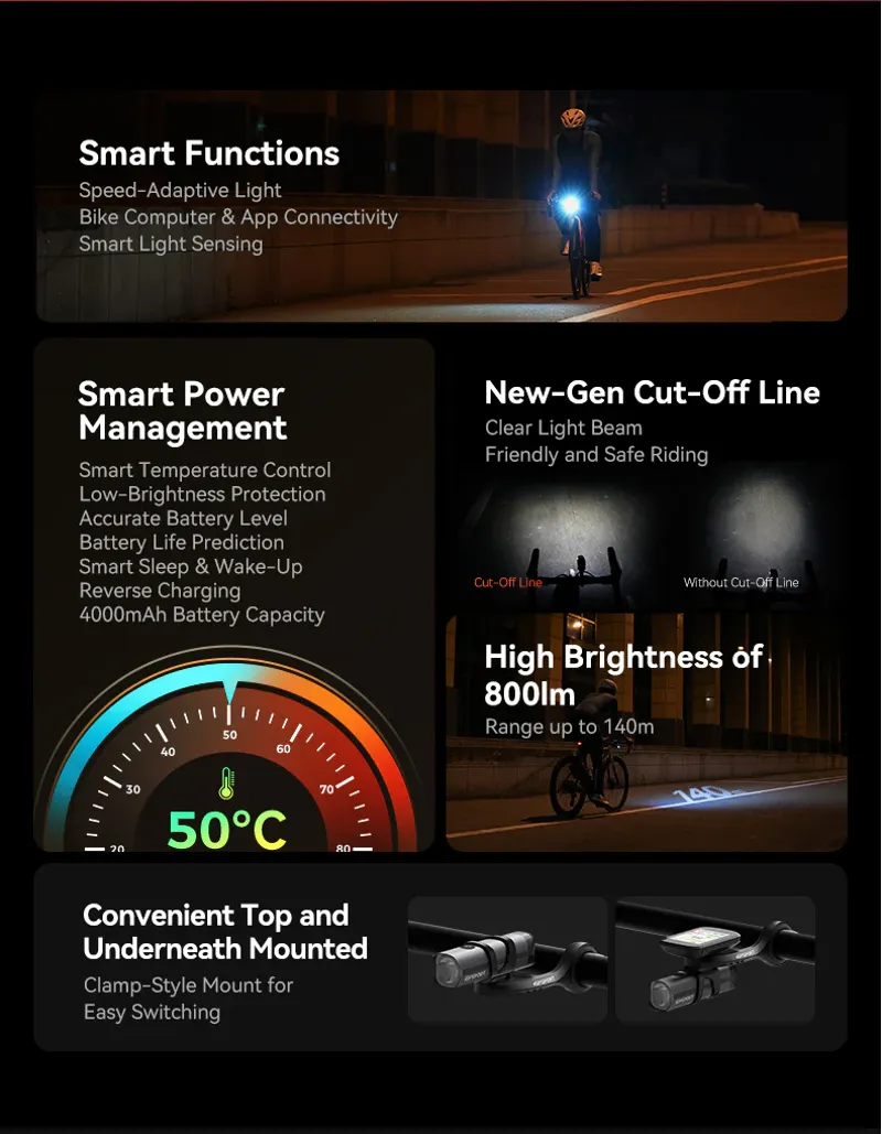 Igpsport VS800S GPS Cycle Computer-5