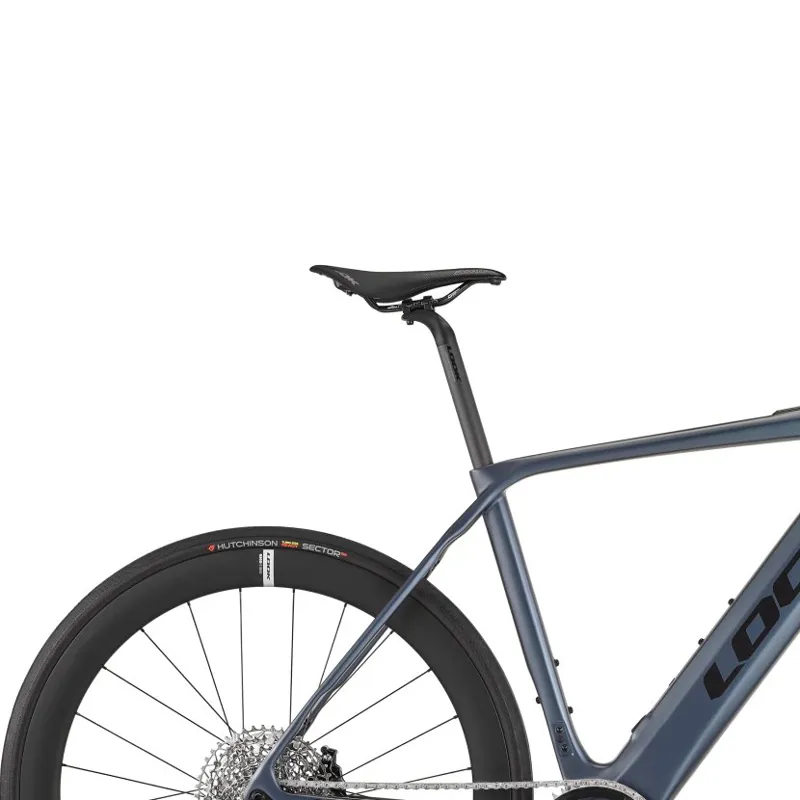 Look E-765 Optimum Rival AXS Electric Road Bike in Blue-2