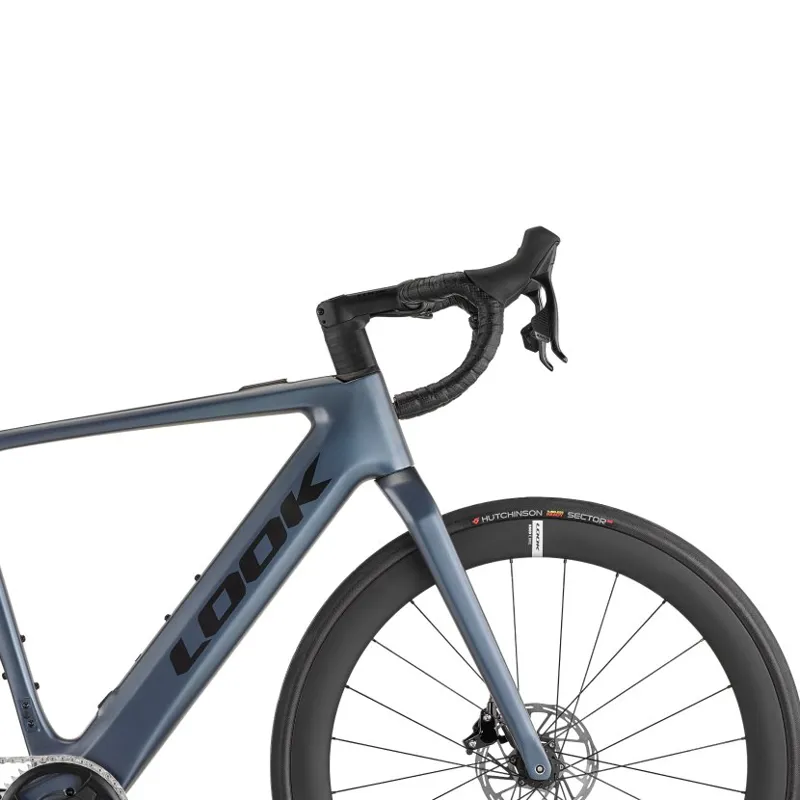 Look E-765 Optimum Rival AXS Electric Road Bike in Blue-3
