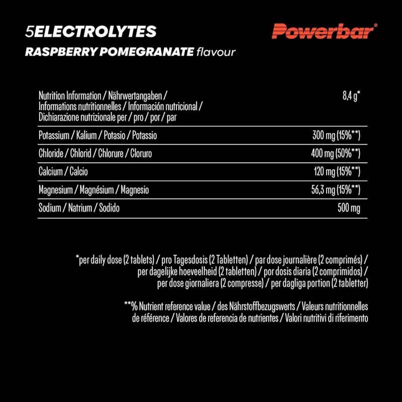 Powerbar Electrolyte Tablets in Rasberry-2