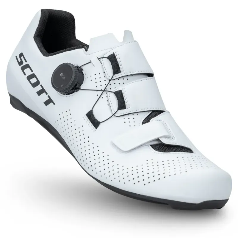Scott Road Team BOA Road Shoe in White
