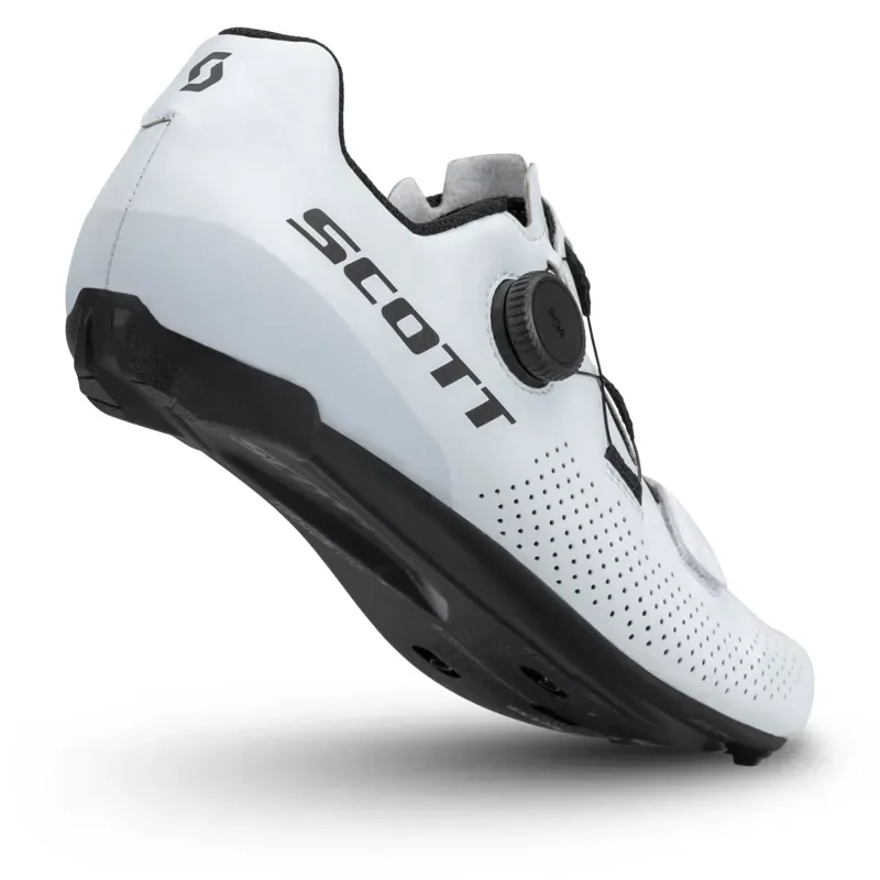 Scott Road Team BOA Road Shoe in White-1