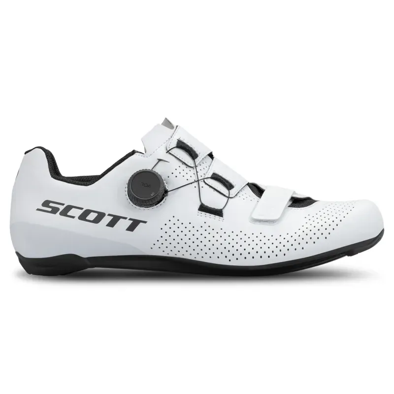Scott Road Team BOA Road Shoe in White-2