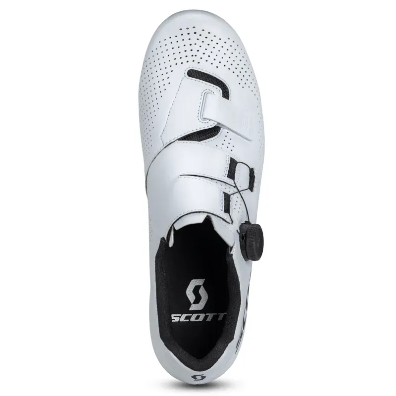 Scott Road Team BOA Road Shoe in White-4